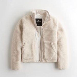 Hollister Mockneck Sherpa Jacket